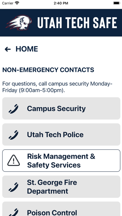 Utah Tech Safe Screenshot