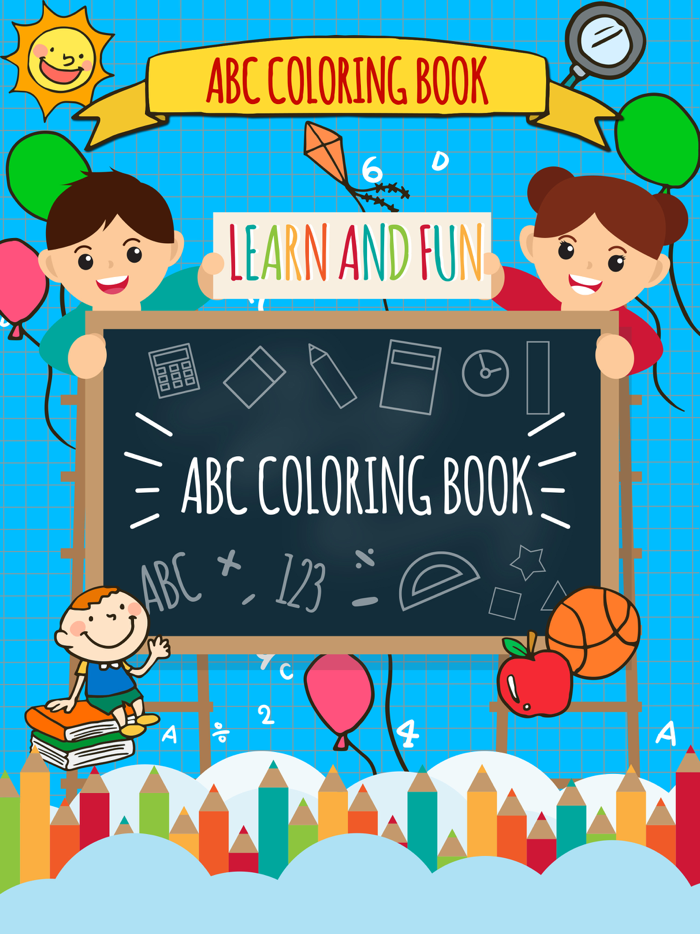 Abc Coloring Book-Draw and paint