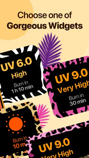 Fashion UV index widget screenshot 2