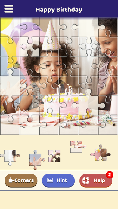 Happy Birthday Puzzle Screenshot