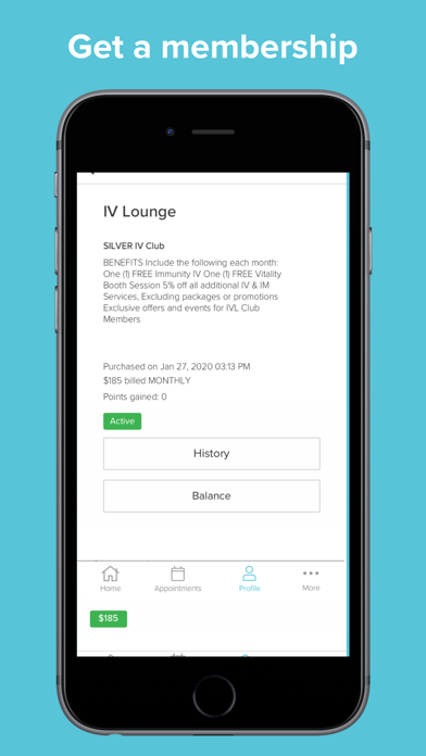 IV Lounge Screenshot