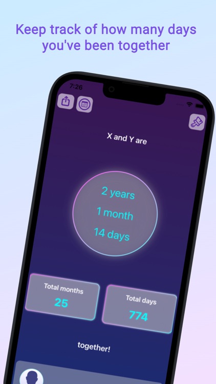 Been in Love - days counter