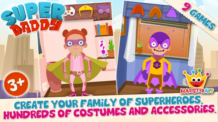 Super Daddy - Dress Up a Hero