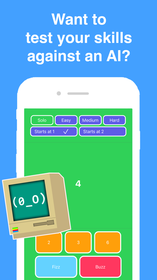 #2. FizzBuzz Battle (iOS) 由: Luke Drushell