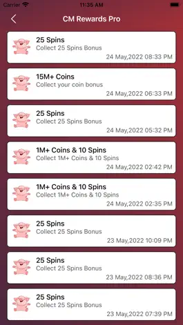 Game screenshot CM Rewards Pro - Spin and Coin hack