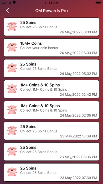 Screenshot #3 pour CM Rewards Pro - Spin and Coin