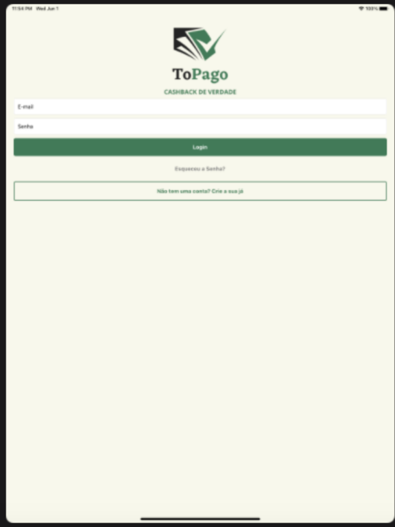 ToPago Cashback iPad screenshot 9 - Business app