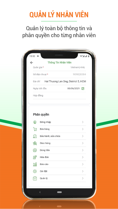 Quản lý bán hàng Viethas Screenshot