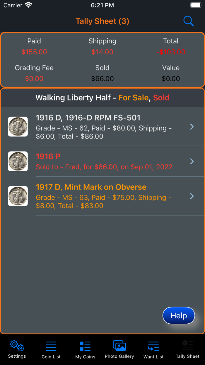 Walking Liberty Collection