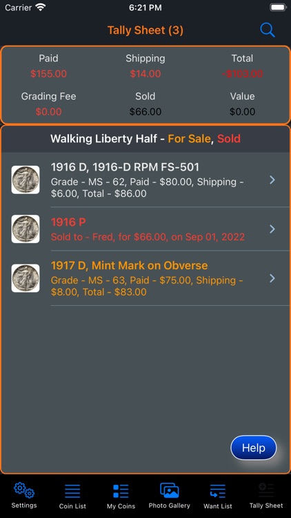 Walking Liberty Half Dollar screenshot-8