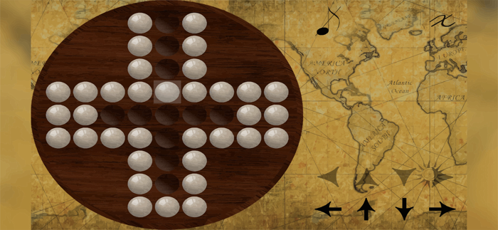 Peg Solitaire Pirates