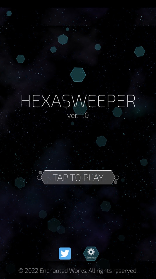 #1. HEXASWEEPER (iOS) 由: Chisato Matsuzaki