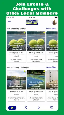 Game screenshot Racquet Rivalry: Tennis & More apk