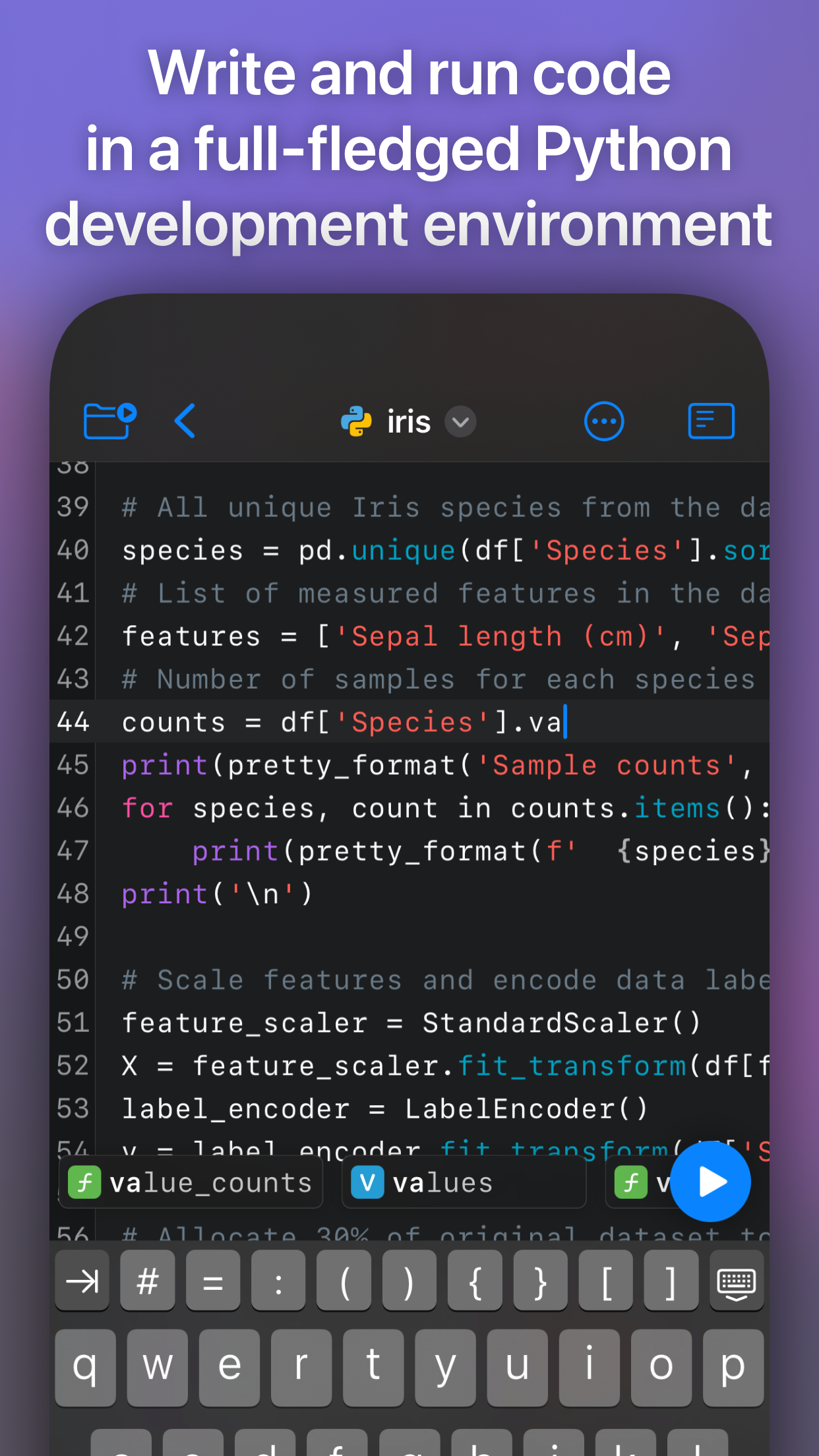 Juno – Python and Jupyter screenshot 1