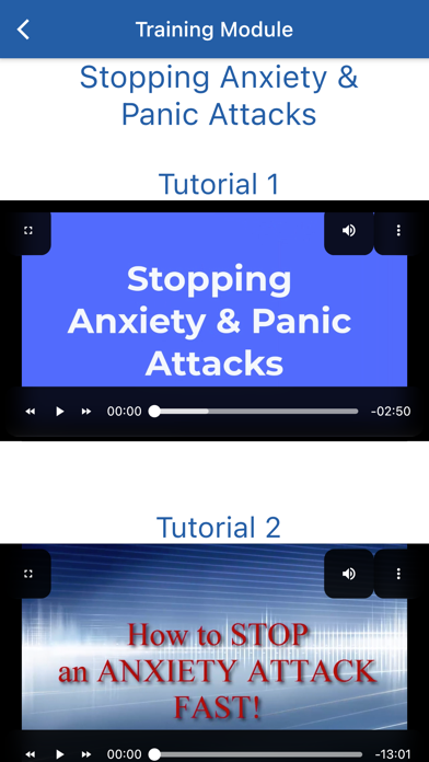 InstaCalm Anxiety Treatment Screenshot