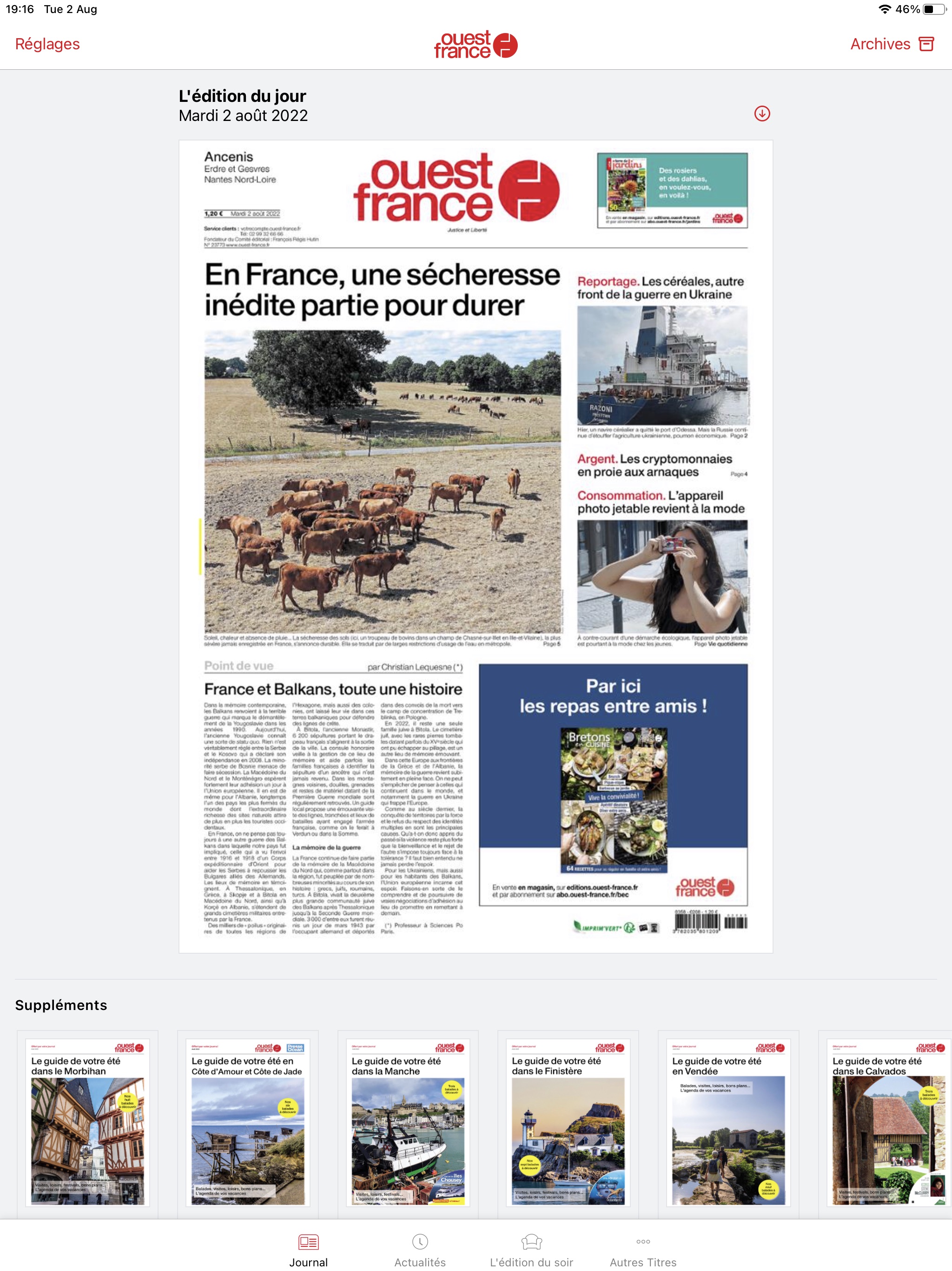 Ouest-France – Le journalのおすすめ画像1