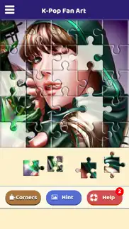 k-pop fan art puzzle iphone screenshot 3