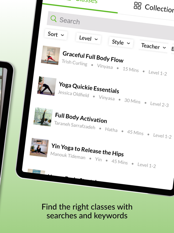 Practyce: Yoga for Everyone iPad screenshot 7 - Health & Fitness app