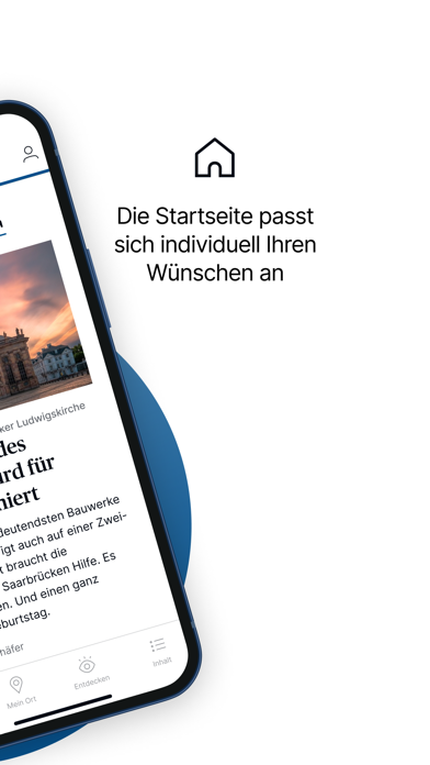 Saarbrücker Zeitung Screenshot