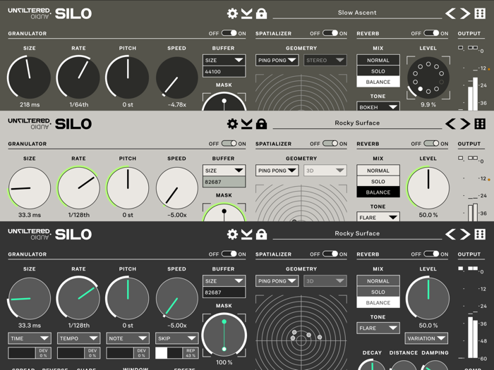 Silo - Granulator and Reverb
