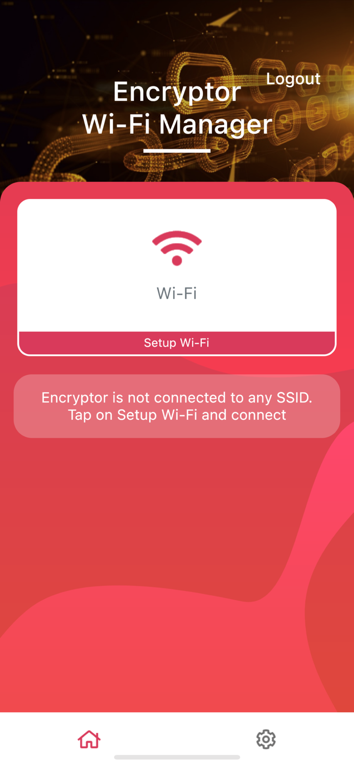 Encryptor Wi-Fi Manager
