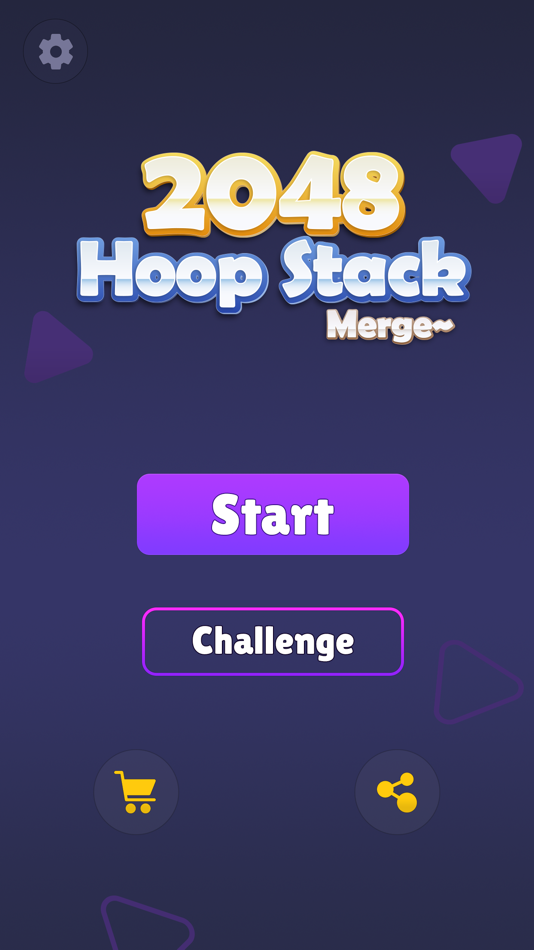 #1. Hoop Stack 2048 Merge (iOS) Podle: Vnstart LLC