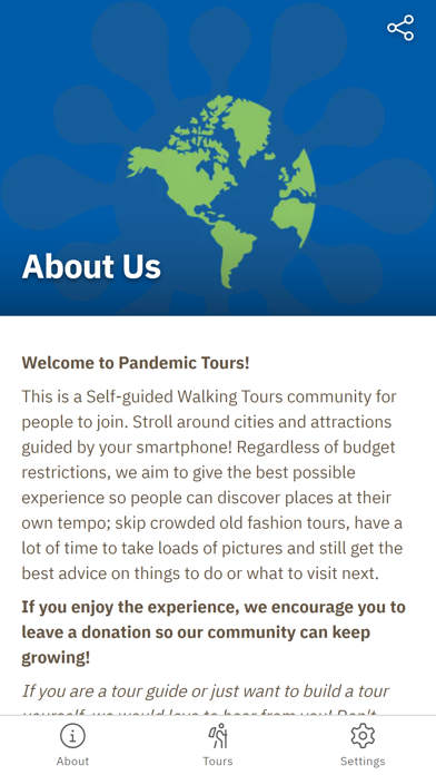 Pandemic Tours Screenshot