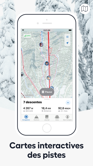 Screenshot #2 pour Slopes: Ski & Snowboard