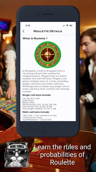 NineTimes Roulette Simulator Screenshot