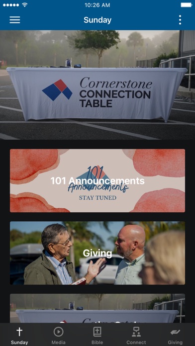 Cornerstone Church Place Screenshot