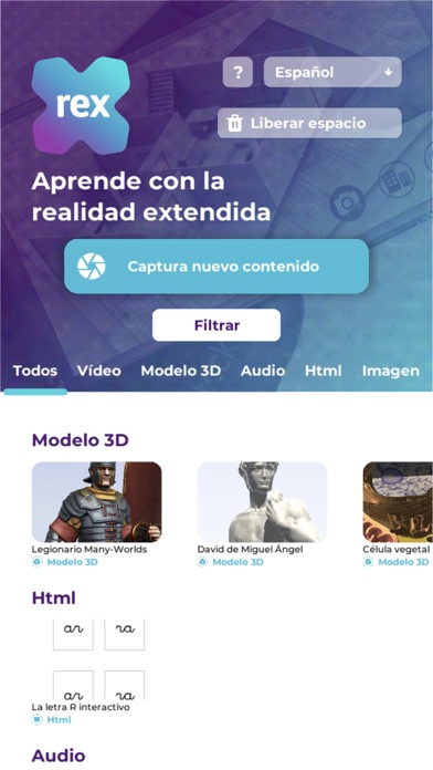 Realidad Extendida Santillana Screenshot