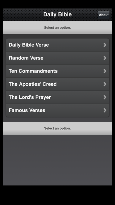 Screenshot #1 pour Daily Bible Read