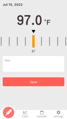 Game screenshot Body Temperature Notepad mod apk