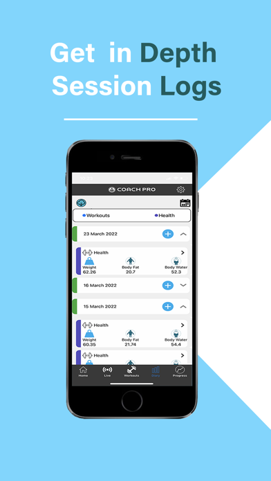 CoachPro Member Screenshot