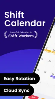 shift days: work hour calendar iphone screenshot 1