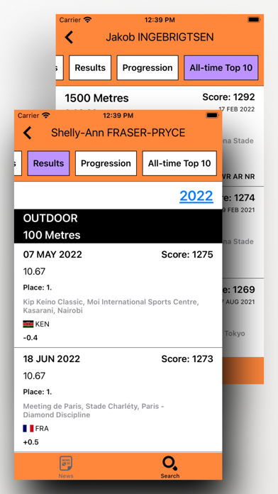 World Athletes Screenshot