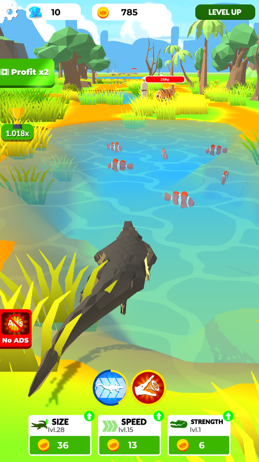 #1. Idle Evolution: Reptile Empire (iOS) Podle: Nikita Subachev