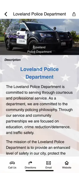 Game screenshot Loveland Police Department apk