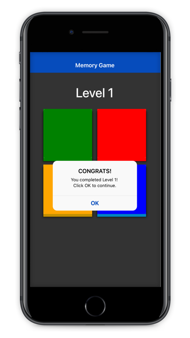 Memory Brain Game Screenshot