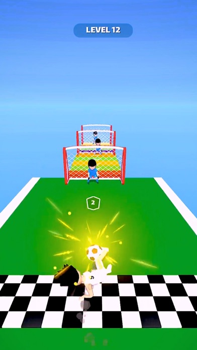 Football Gold Ball Soccer Run Screenshot