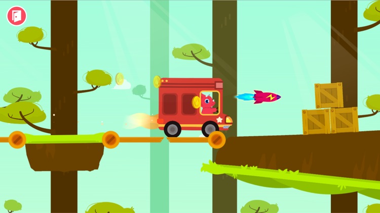 Dinosaur Car games for kids screenshot-9
