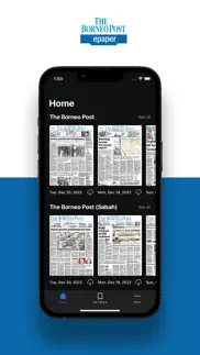 the borneo post iphone screenshot 1