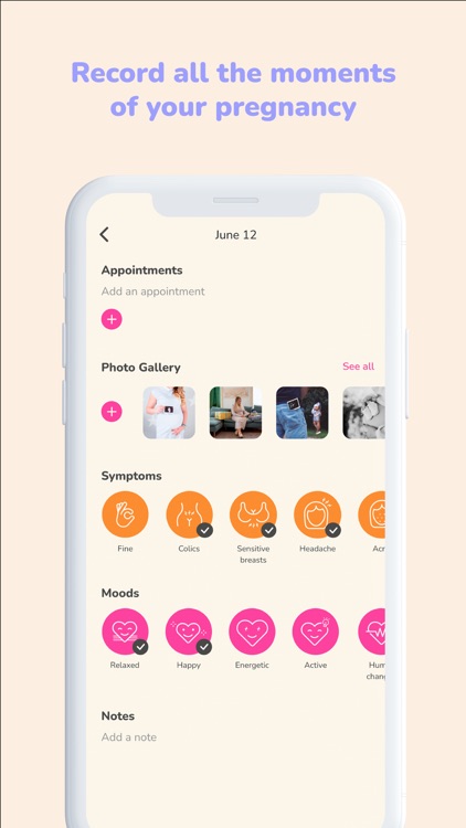EMA - Pregnancy app + tracker