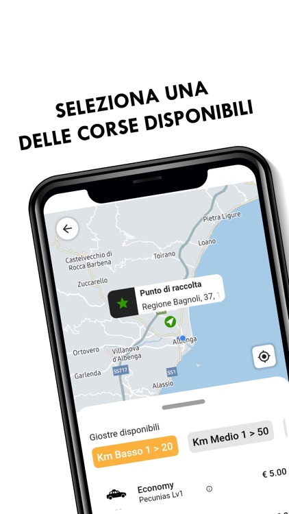 Pecunias - Richiedi una corsa screenshot-3