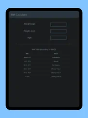 minimal bmi calculator ipad capturas de pantalla 2