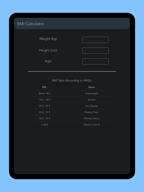 Minimal BMI Calculatorのおすすめ画像2