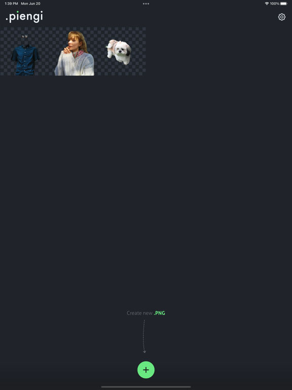 Piengi – Background Eraser iPad screenshot 1 - Photo & Video app