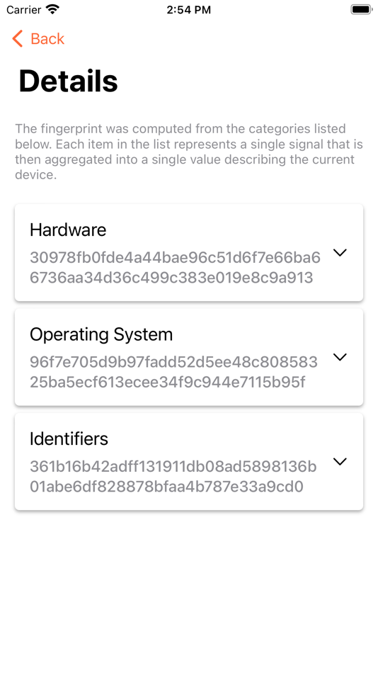 #3. FingerprintJS Showcase (iOS) 由: FingerprintJS, Inc