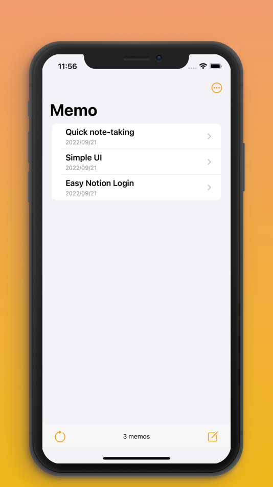 #3. Memo Notion - Quick take notes (iOS) 由: Tomoaki Miura