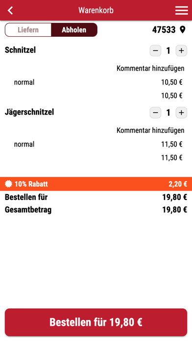 Kurfürstengrill Kleve Screenshot
